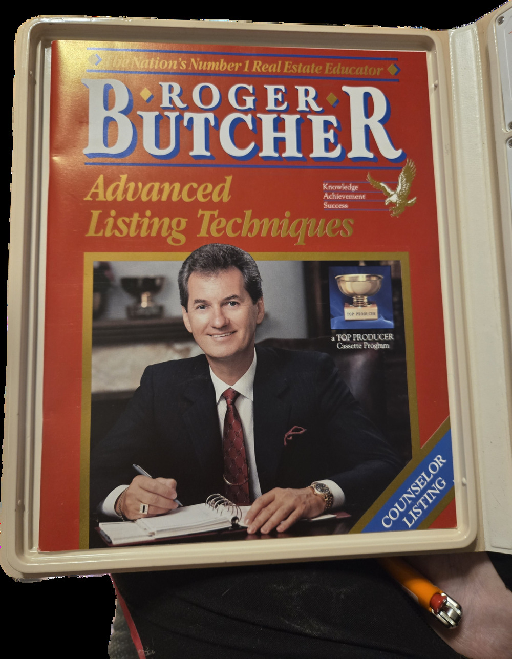 Roger Butcher Advanced Listing Techniques 8 Cassette Set Real Estate Training